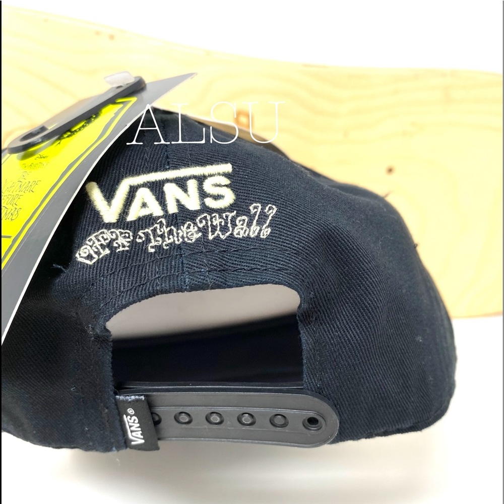 VANS Nightmare before Christmas Cap Sketchy Jack VN0A45EHTA6 - Picture 6 of 9
